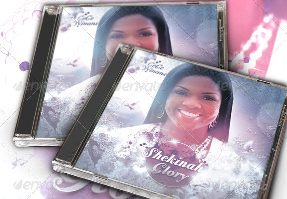 A Splash of Lavender CD Insert and Label Template