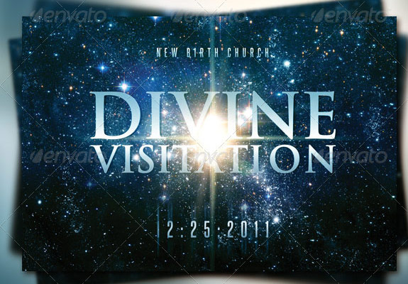 Divine Visitation Flyer Template