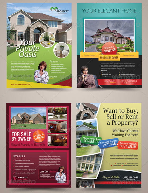 Premium Real-Estate Flyer Bundle Premium Real-Estate Flyer Bundle
