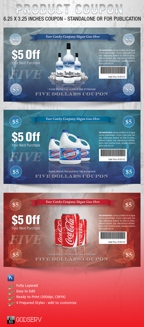 Product Coupon Template
