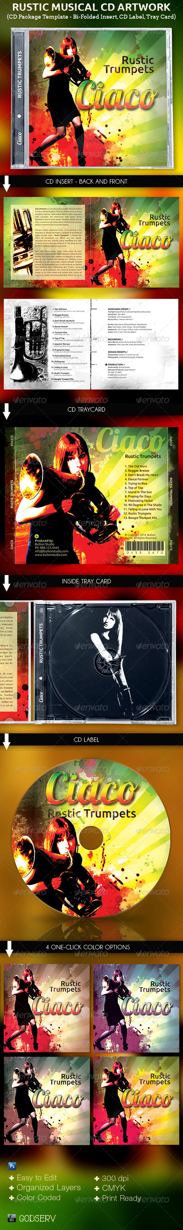 Rustic-Musical-Cd-Template-Preview