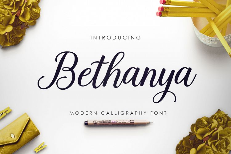 Bethanya Script 